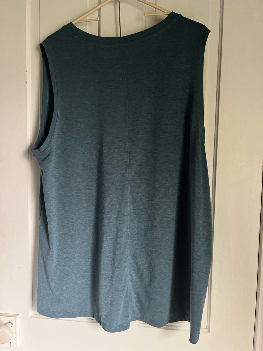 RBX Women’s Classic Sleeveless Tank Top in Blue - Picture 3 of 4